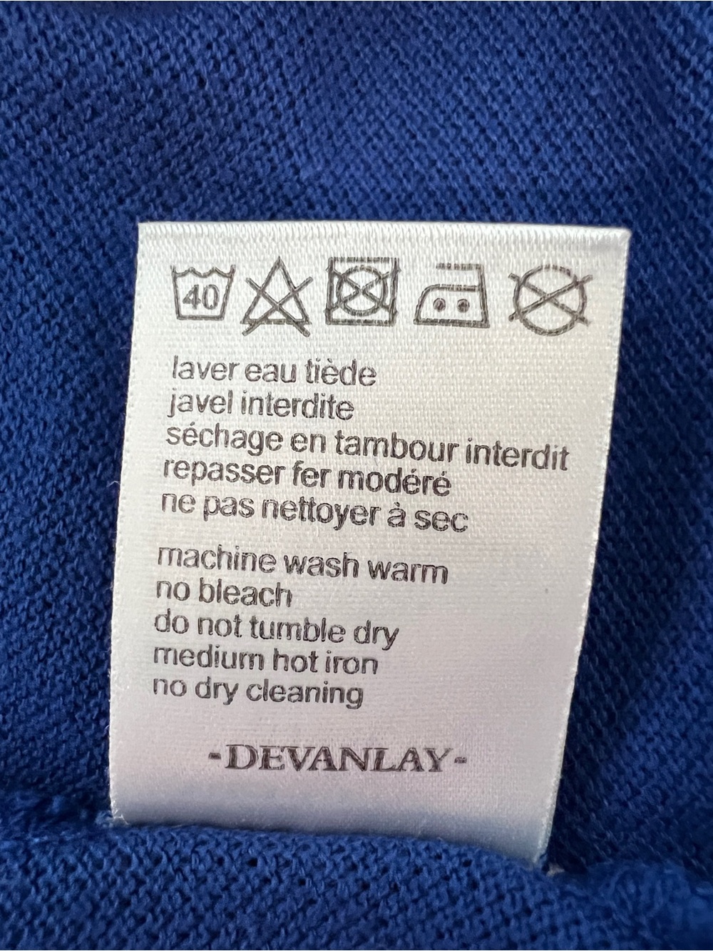 Lacoste Men's 100% Cotton Blue Golf Preppy Classic Polo Shirt-4XL - Picture 6 of 7